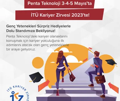 Penta Teknoloji 3-5 Mayıs’ta İTÜ Kariyer Zirvesi 2023’te!